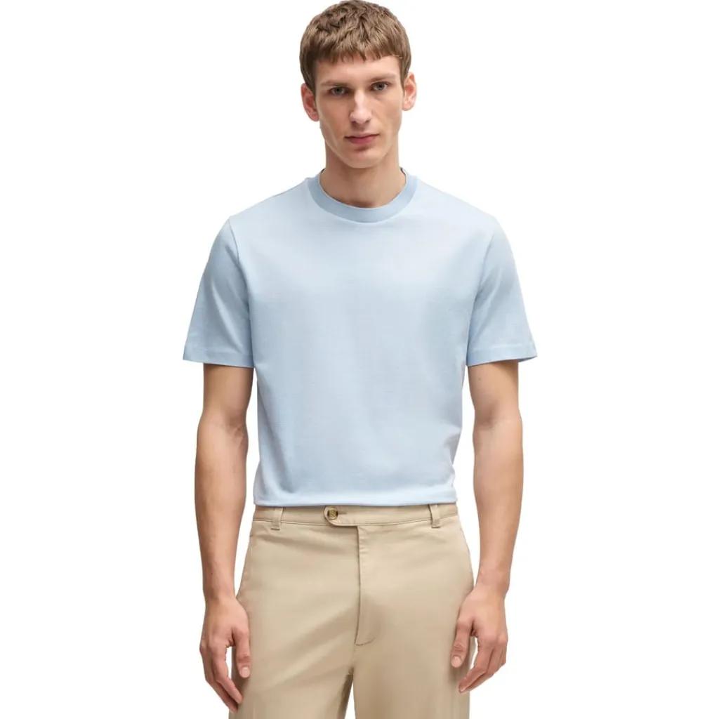 T-Shirts And Vests*Boss H-Thompson 432 T-Shirt in Blue