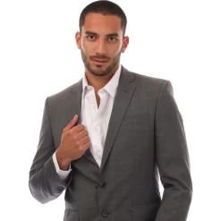 Formalwear*Boss Huge6 Blazer Jacket in Grey