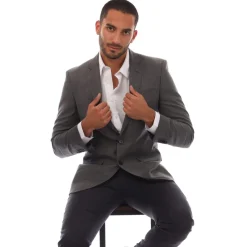 Formalwear*Boss Huge6 Blazer Jacket in Grey