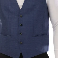 Formalwear*Boss Huge6 Waistcoat in Blue