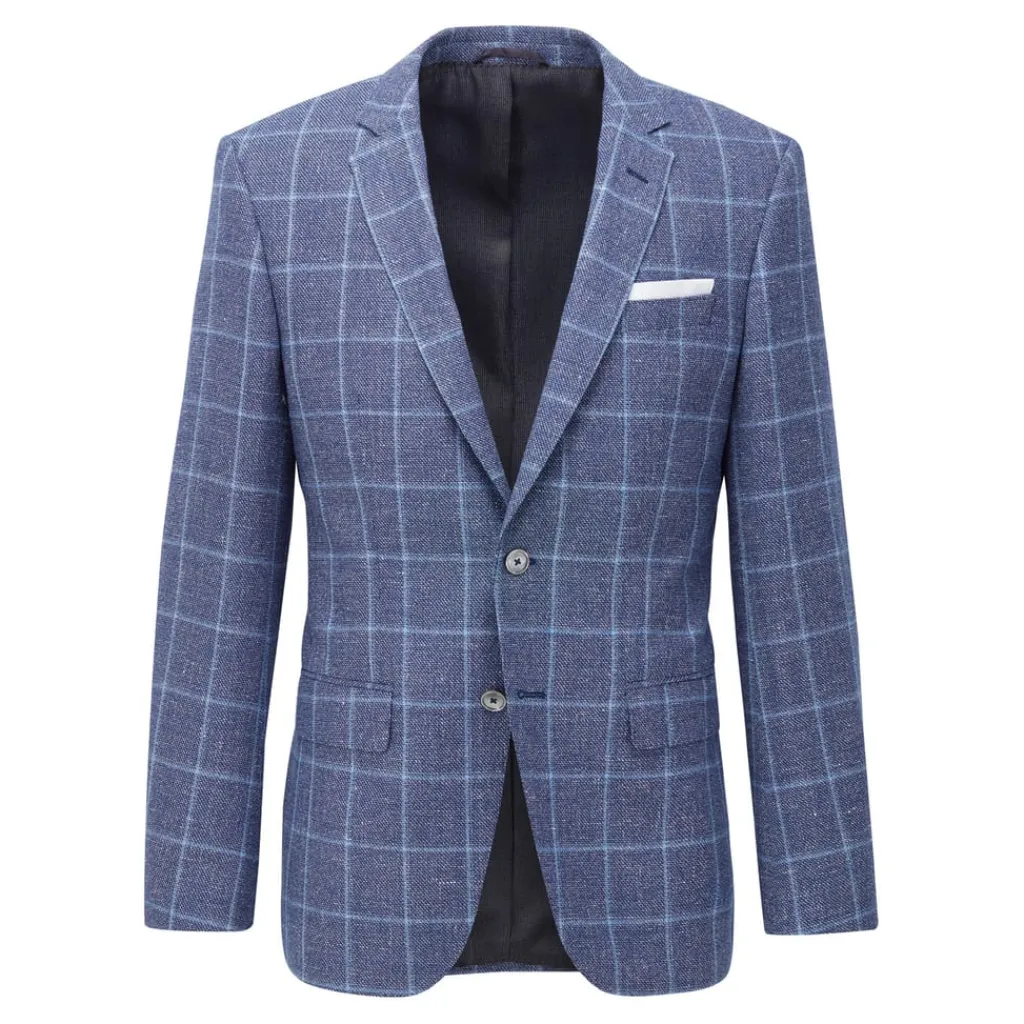 Formalwear*Boss Hutsons4 Blazer Jacket in Blue