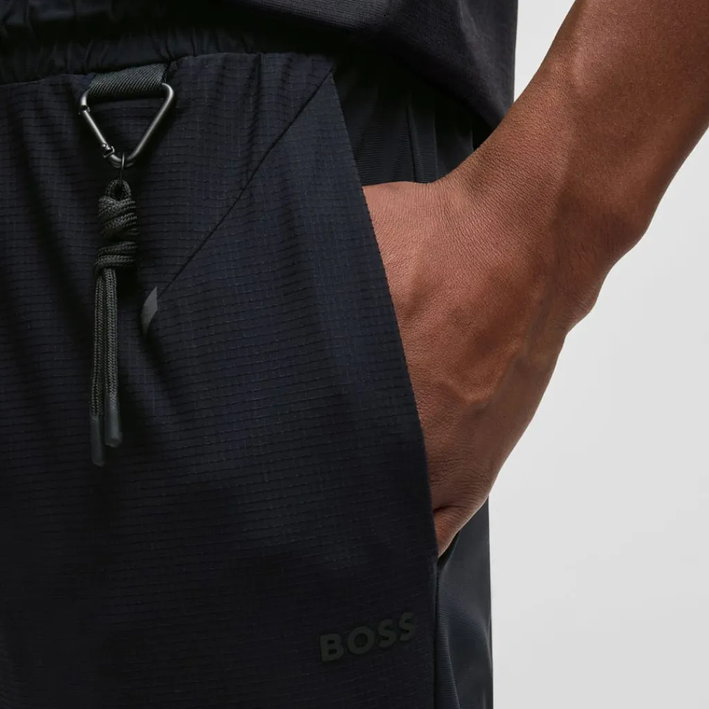 Trousers*Boss Hwoven Tracksuit Bottoms in Black