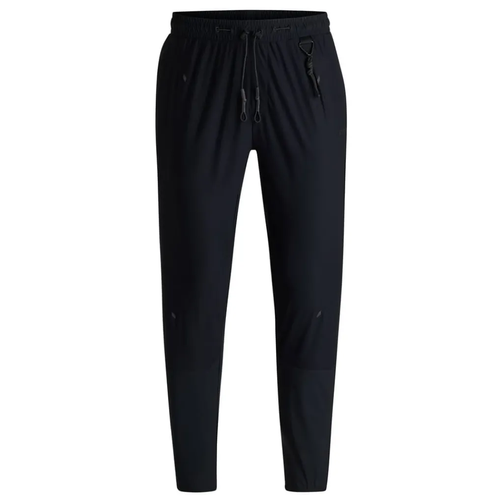 Trousers*Boss Hwoven Tracksuit Bottoms in Black