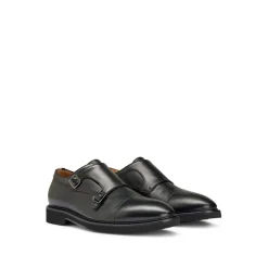 Shoes*Boss Jerrard Monk Shoes in Black