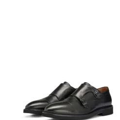 Shoes*Boss Jerrard Monk Shoes in Black