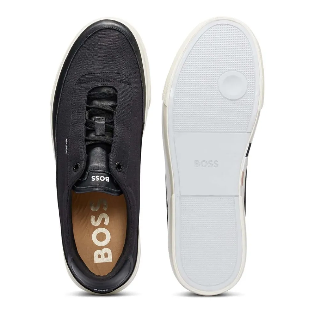 Trainers|Footwear*Boss Jhon Tennis Trainers in Black