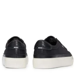 Trainers|Footwear*Boss Jhon Tennis Trainers in Black