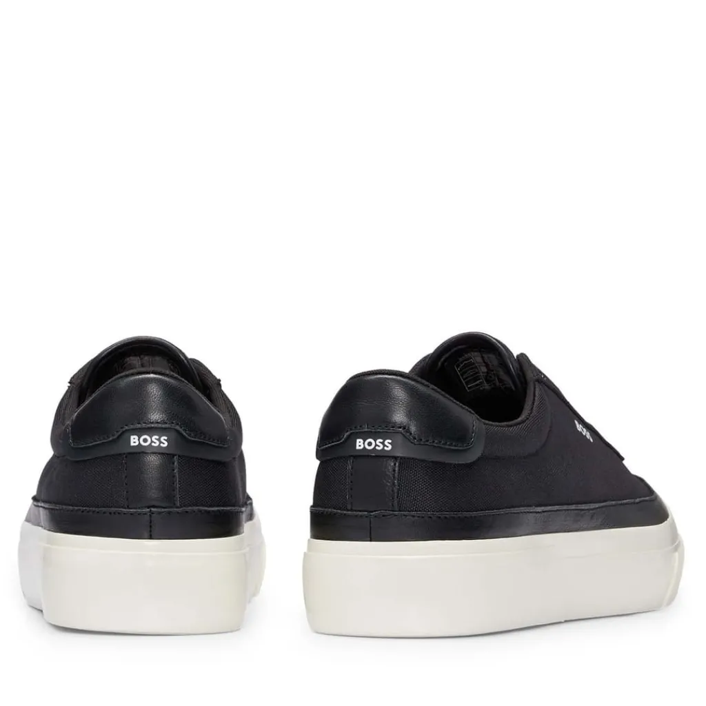 Trainers|Footwear*Boss Jhon Tennis Trainers in Black