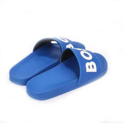 Beach Shoes*Boss Kirk Sliders in Blue