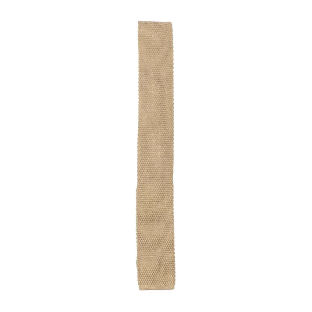 Formalwear*Boss Knitted Tie in Beige