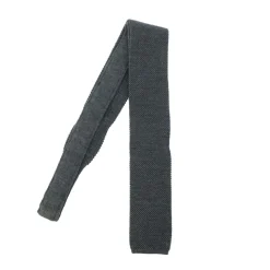 Formalwear*Boss Knitted Tie in Silver