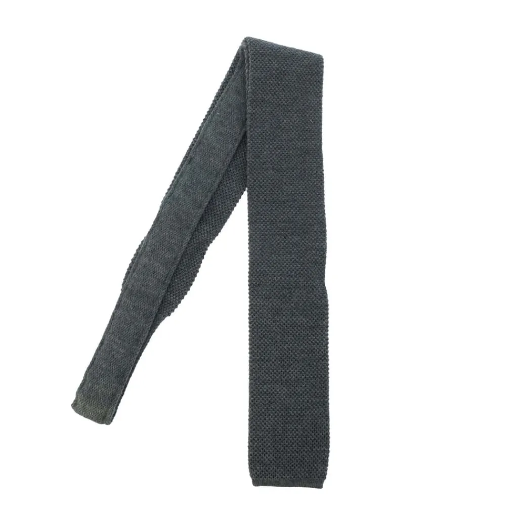Formalwear*Boss Knitted Tie in Silver