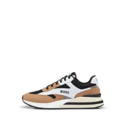 Trainers|Footwear*Boss Kurt Running Trainers in Brown