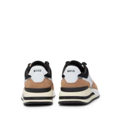 Trainers|Footwear*Boss Kurt Running Trainers in Brown