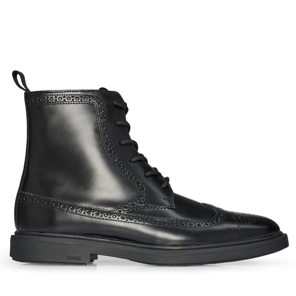 Boots*Boss Larry Half Boots in Black