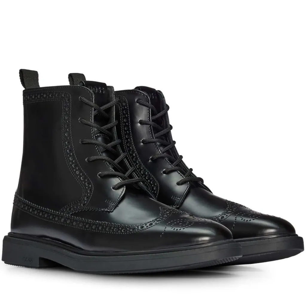 Boots*Boss Larry Half Boots in Black