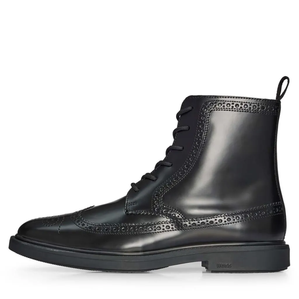 Boots*Boss Larry Half Boots in Black