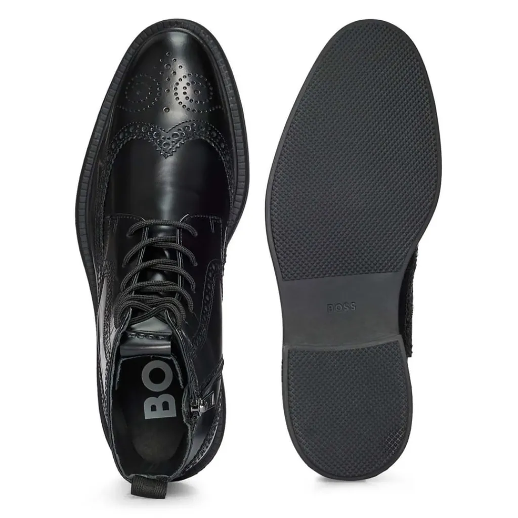 Boots*Boss Larry Half Boots in Black