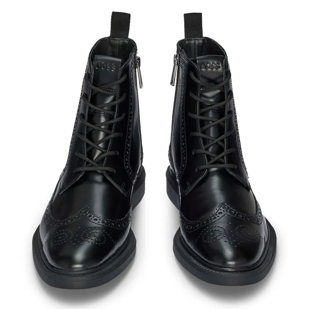 Boots*Boss Larry Half Boots in Black