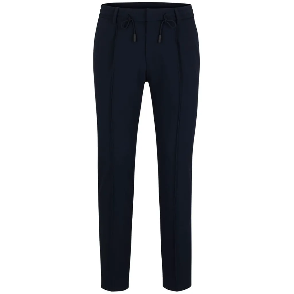 Trousers*Boss L-Gee Slim-Fit Trousers in Dark Blue