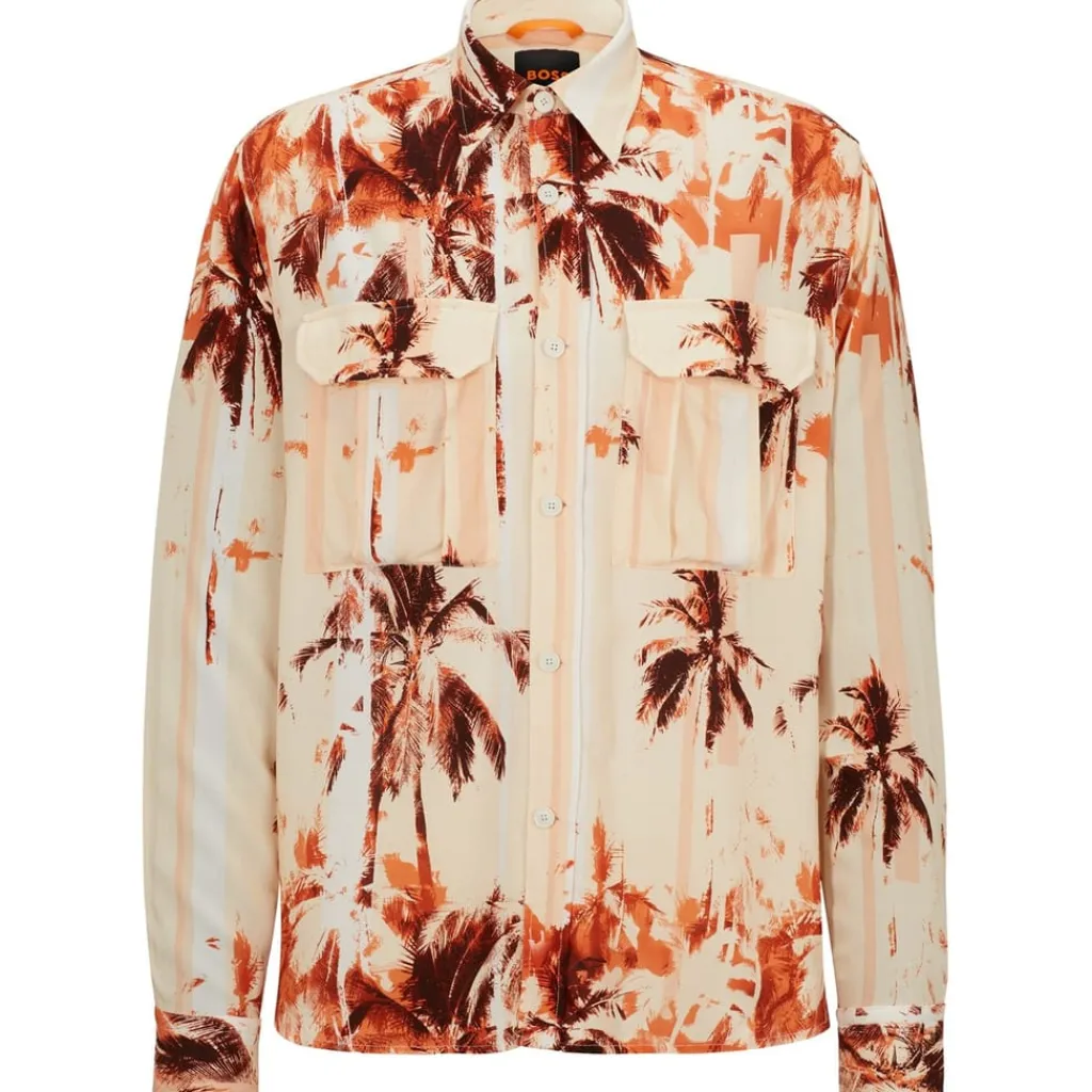 Shirts*Boss Lisel 10247377 01 in Orange