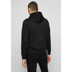 Hoodies*Boss Logo Patch Hoodie in Black