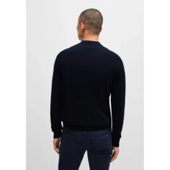 Polo Shirts*Boss Long Sleeve Regular Fit Sweater in Black