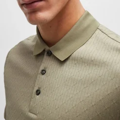 Polo Shirts*Boss L-Perry 65 Regular-Fit Polo Shirt in Green