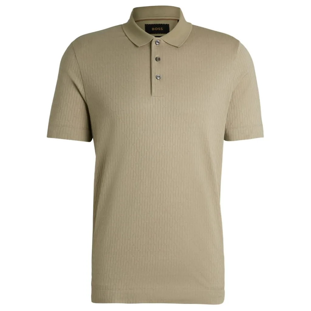 Polo Shirts*Boss L-Perry 65 Regular-Fit Polo Shirt in Green