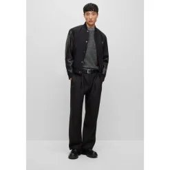 Knitwear*Boss Marameo Crew Neck Regular Fit Sweater in Black