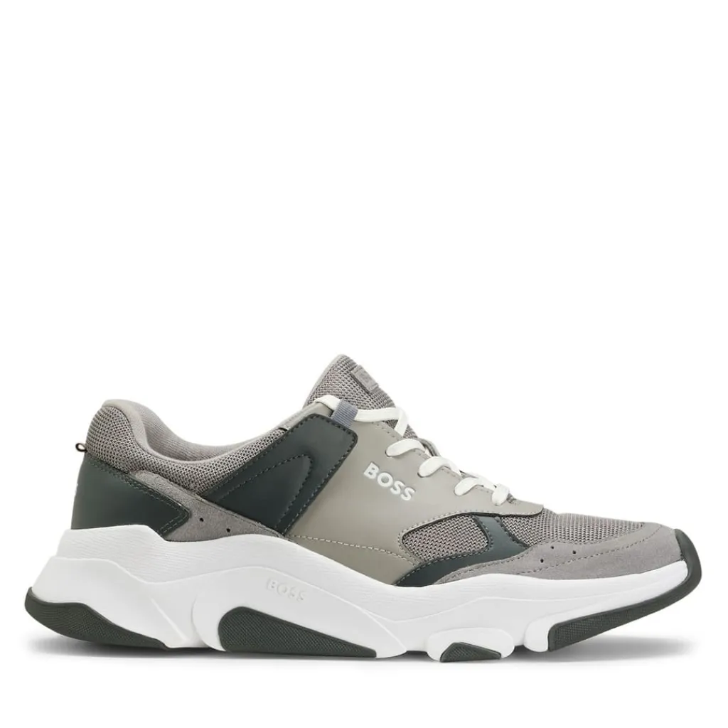 Fitness And Gym Footwear|Running Shoes*Boss Mens Asher Running Shoes in White