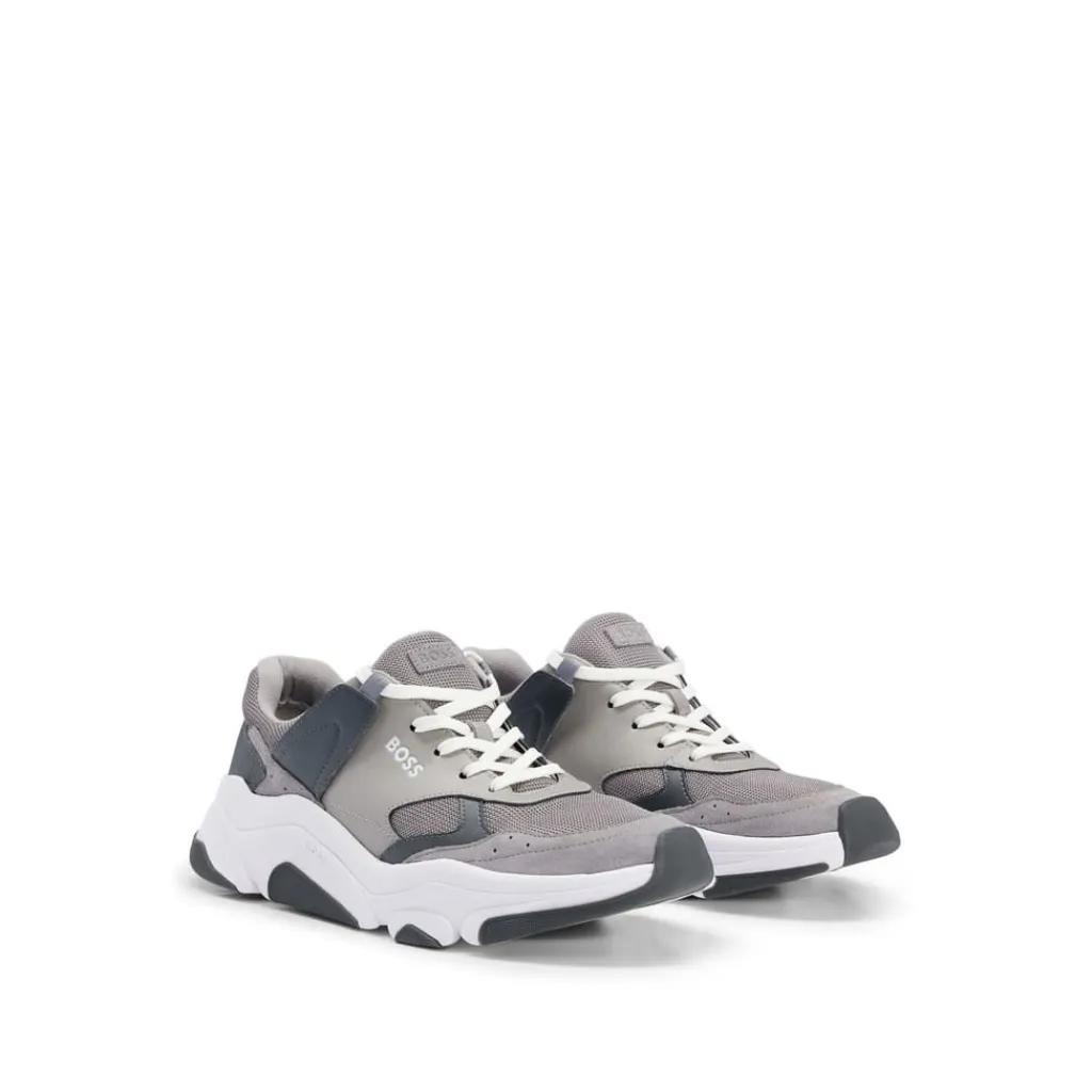 Fitness And Gym Footwear|Running Shoes*Boss Mens Asher Running Shoes in White
