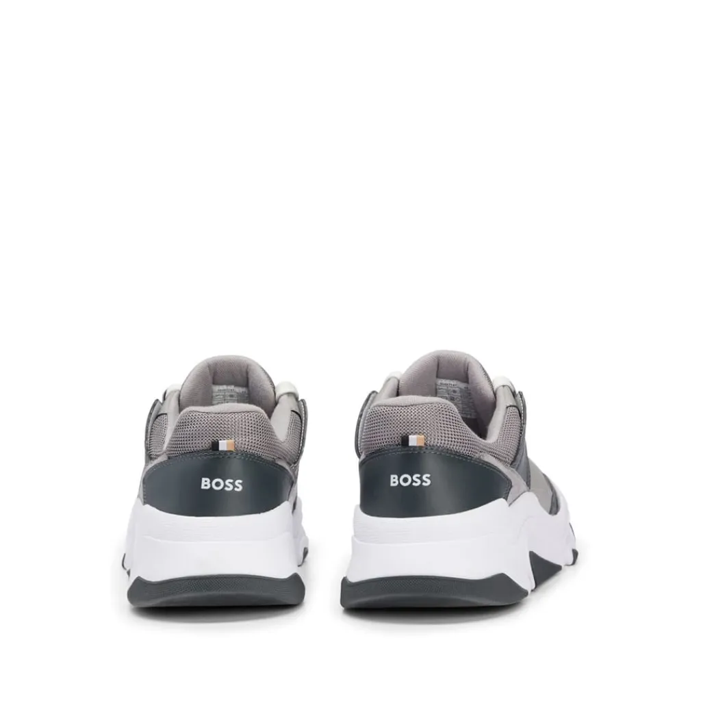 Fitness And Gym Footwear|Running Shoes*Boss Mens Asher Running Shoes in White