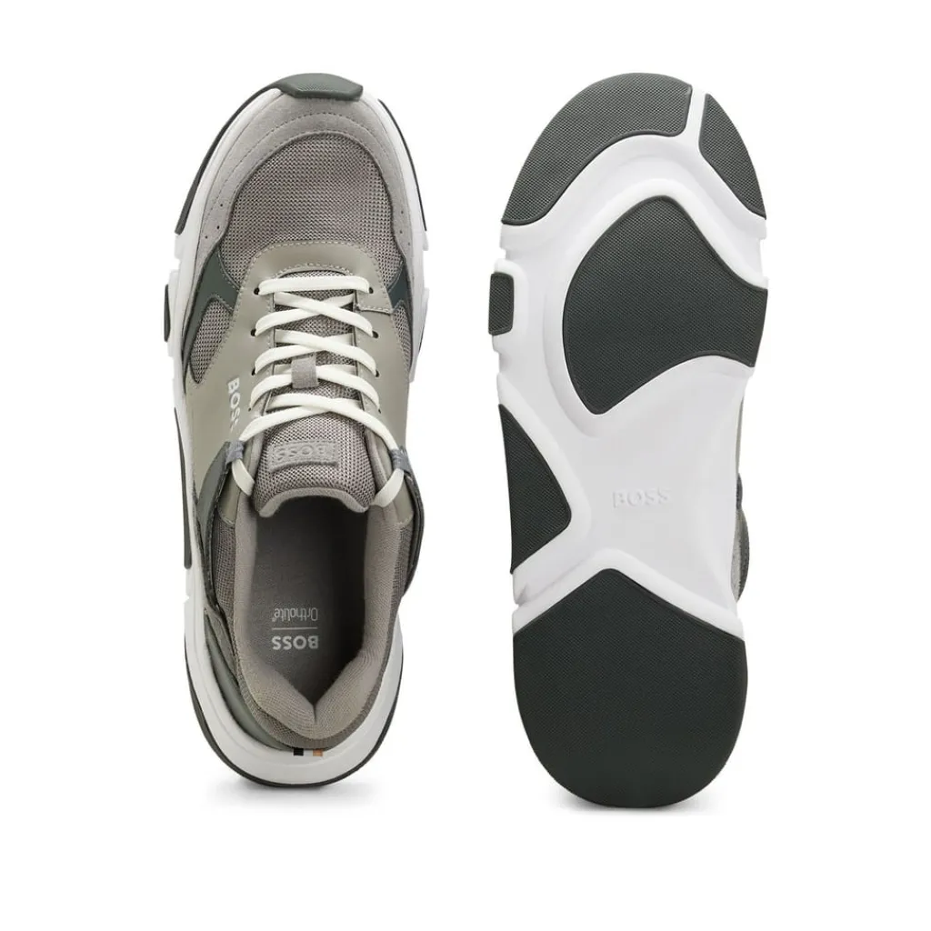 Fitness And Gym Footwear|Running Shoes*Boss Mens Asher Running Shoes in White
