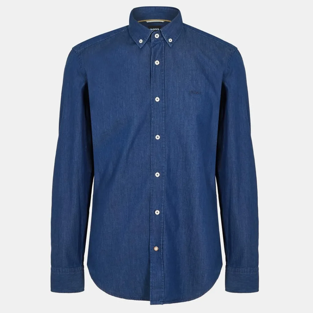 Shirts*Boss Mens C Hal Bd E C1 243 10261769 01 Oxford Shirt in Blue