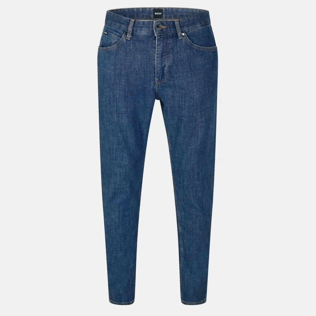 Jeans*Boss Mens H Taber 10265604 01 Slim Fit Jeans in Blue