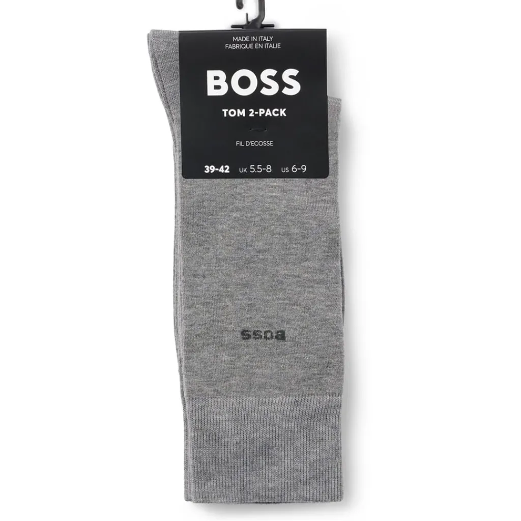 Underwear And Socks*Boss Mens 2p Rs Tom Mc 10257399 01 Crew Sock in Black