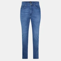 Jeans*Boss Mens Taber 10241136 01 Slim Fit Jeans in Blue