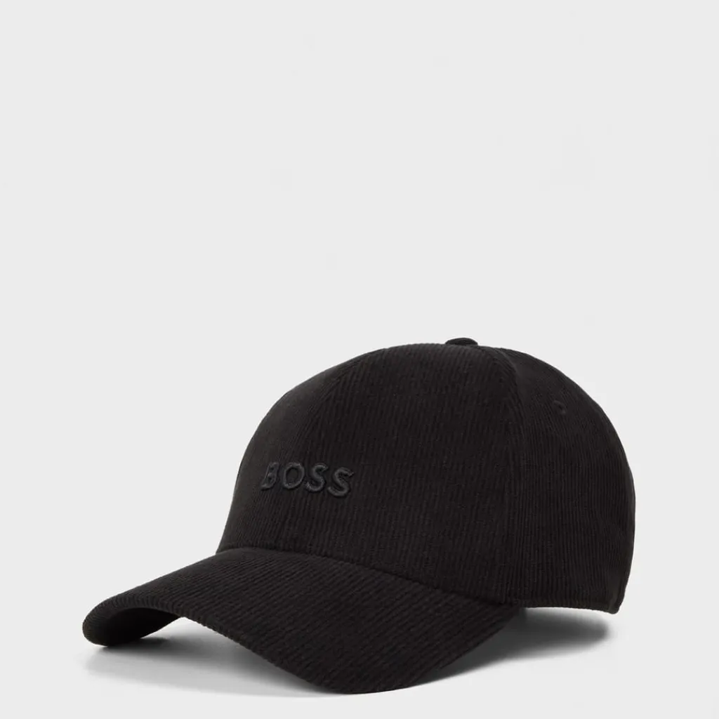 Caps-Hats*Boss Mens Zed Co 10261166 01 Baseball Cap in Black