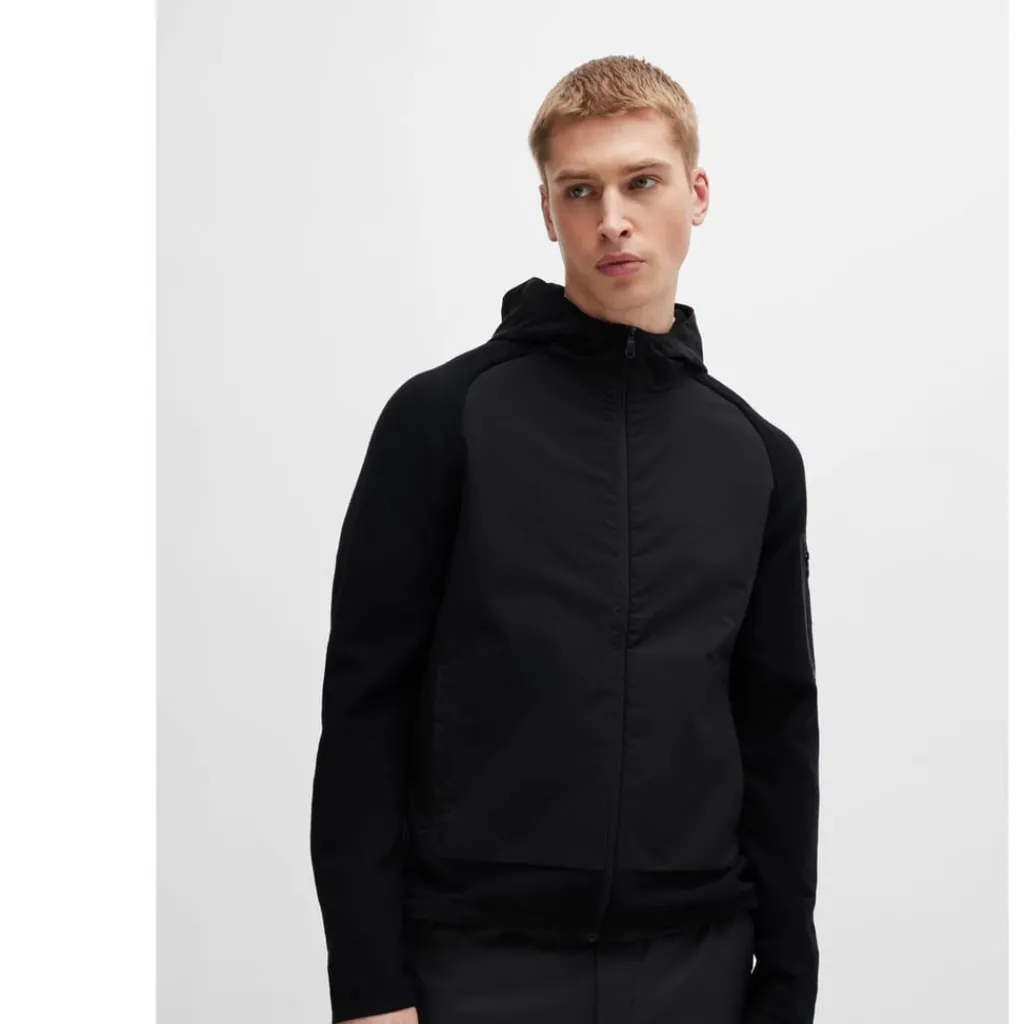Sweatshirts*Boss Modak Full-Zip Hoodie in Black