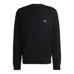 Knitwear*Boss Momentum-X Crewneck Sweater in Dark Blue