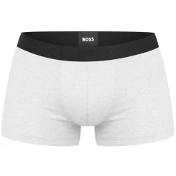 Underwear And Socks*Boss Monogram 3 Pack Boxer Trunks in Black