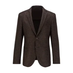 Formalwear*Boss Norwin4 Blazer Jacket in Brown