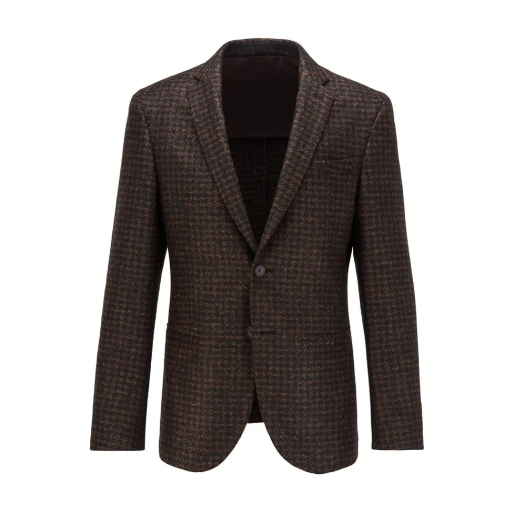 Formalwear*Boss Norwin4 Blazer Jacket in Brown