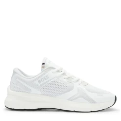 Fitness And Gym Footwear|Running Shoes*Boss Owen Mixed Material Trainers in White