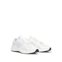 Fitness And Gym Footwear|Running Shoes*Boss Owen Mixed Material Trainers in White
