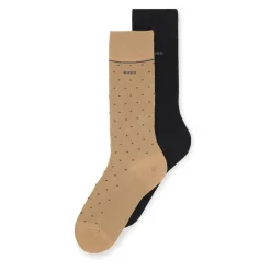 Underwear And Socks*Boss 2p Rs Dots Vi Bamboo 10267124 in Beige