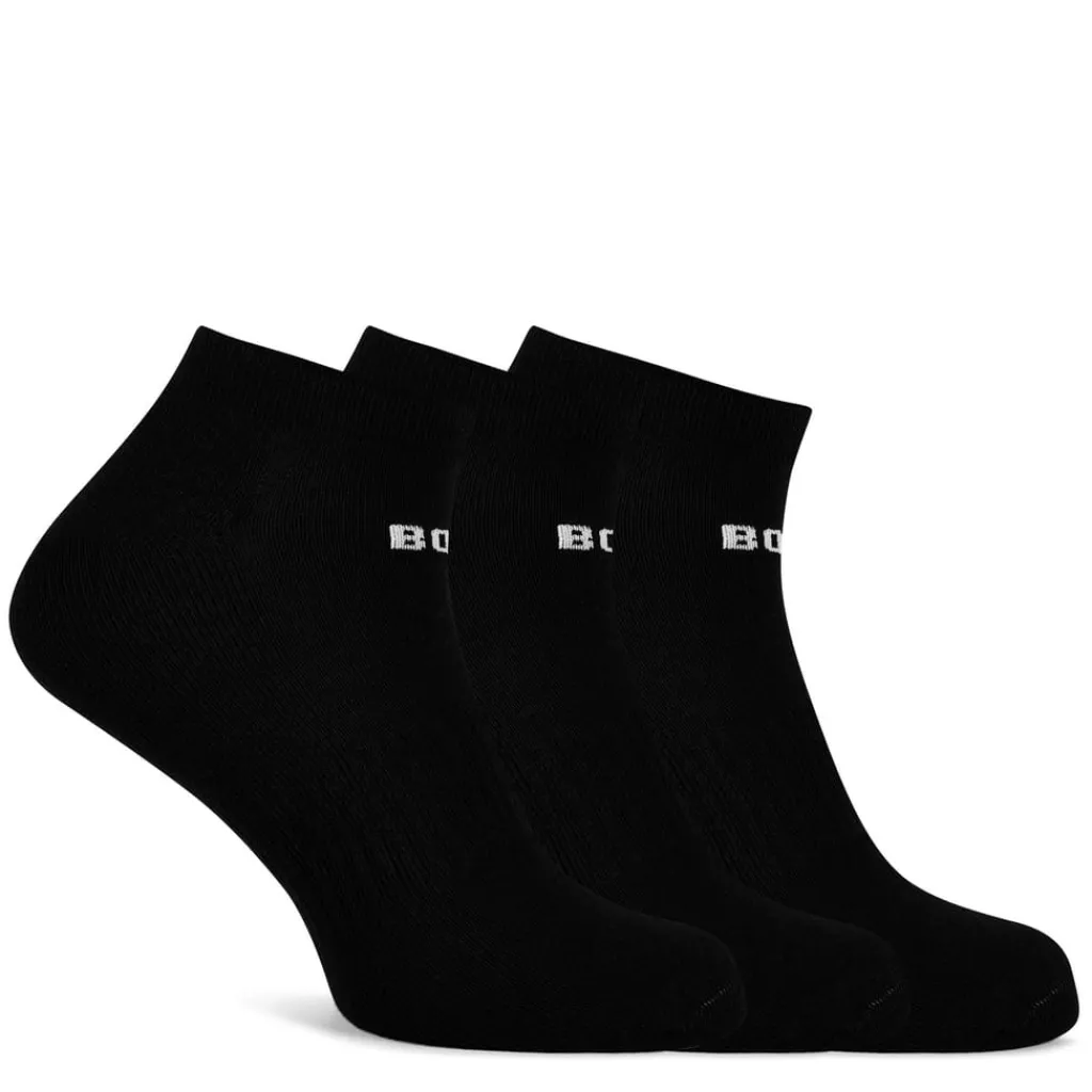 Underwear And Socks*Boss Pack Trainer Socks in Black