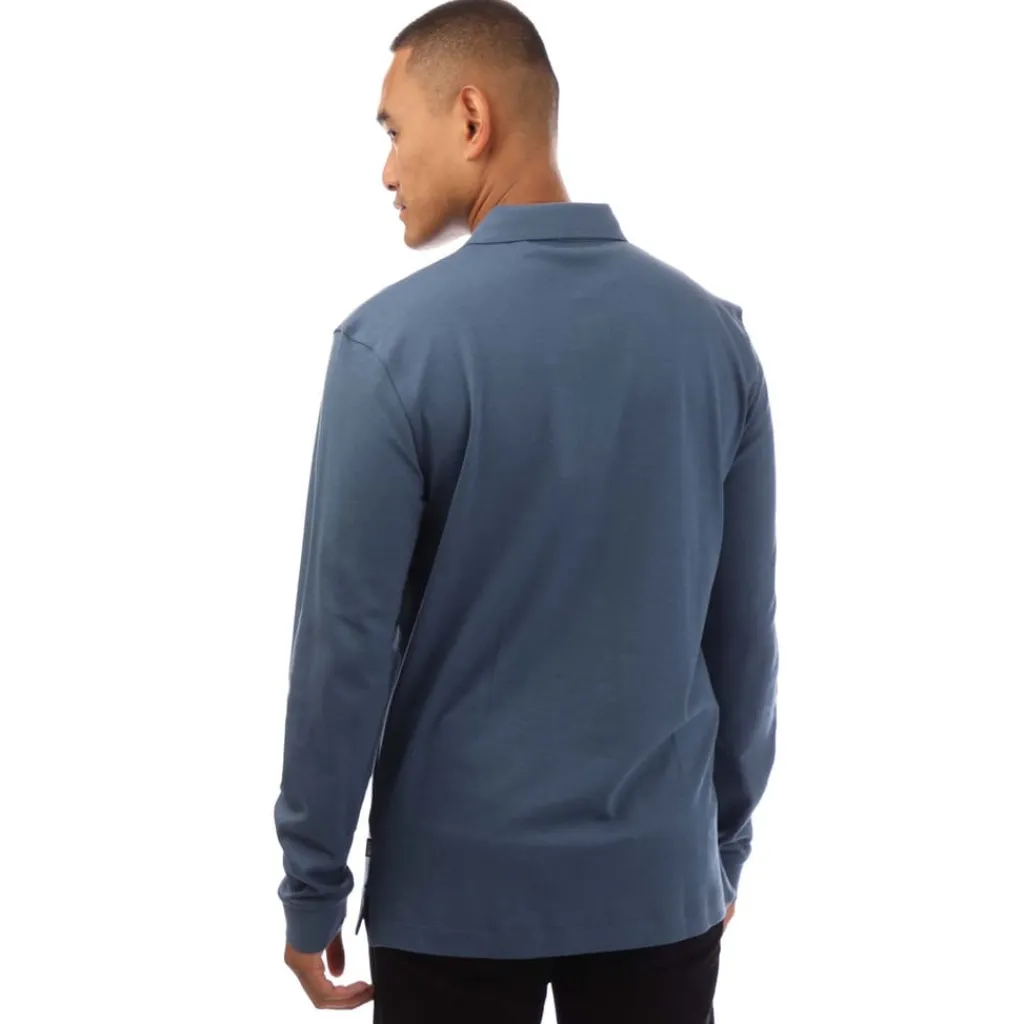 T-Shirts And Vests|Polo Shirts*Boss Pado 30 Long Sleeve Polo Shirt in Blue