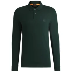 Polo Shirts*Boss Passerby Long Sleeve Polo Shirt in Green